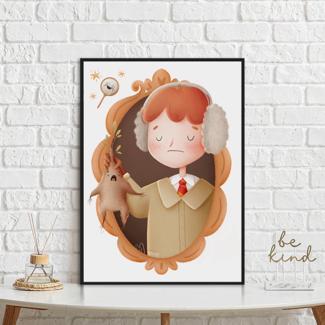 Plakat Harry Potter Ron Weasley - format 50x70 cm