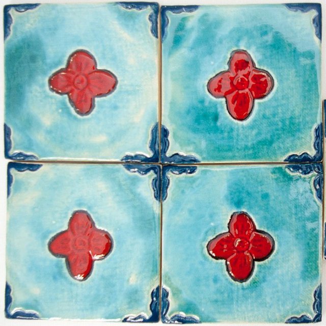Kafle dekory błękitne z portugalskim wzorem do kuchni