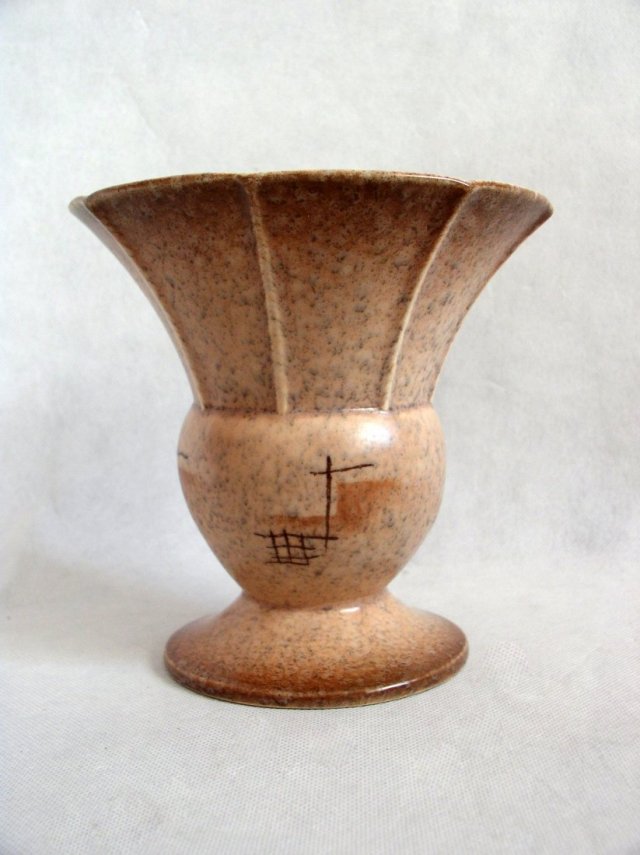 wazon-Art Deco-Spritzdekor