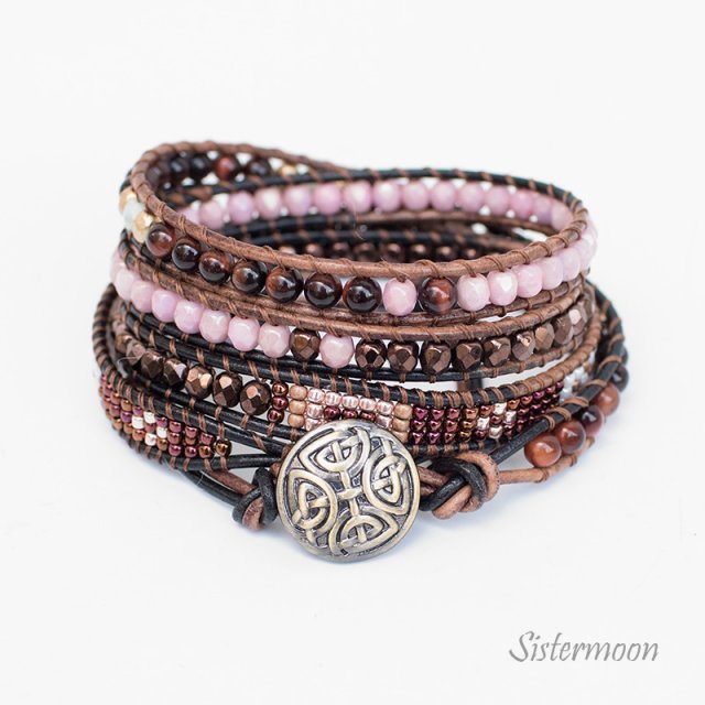 Bransoletka Boho Autumn Rose