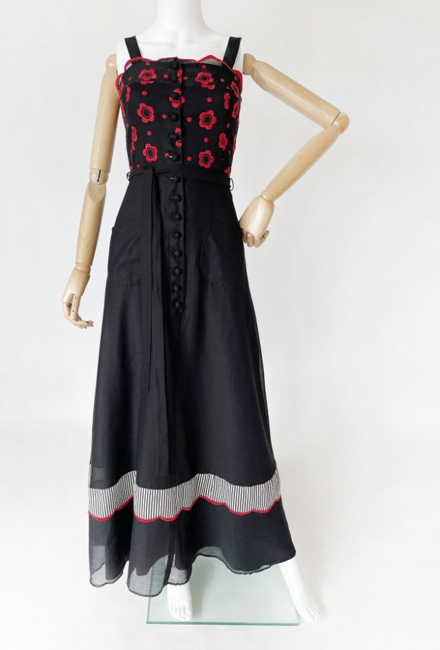 Vera Mont Paris sukienka z lat 70-tych DRT268