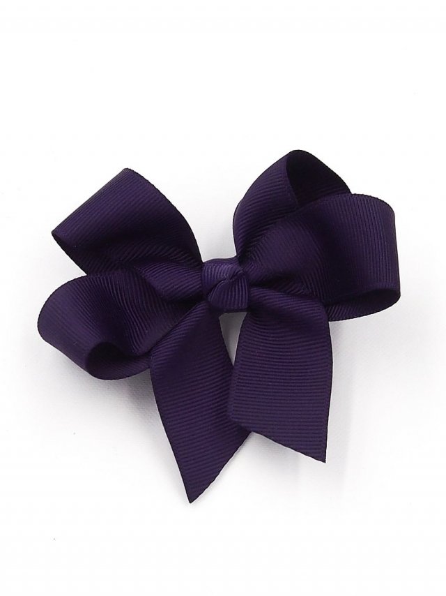 Spinka do włosów Big Bow Plum