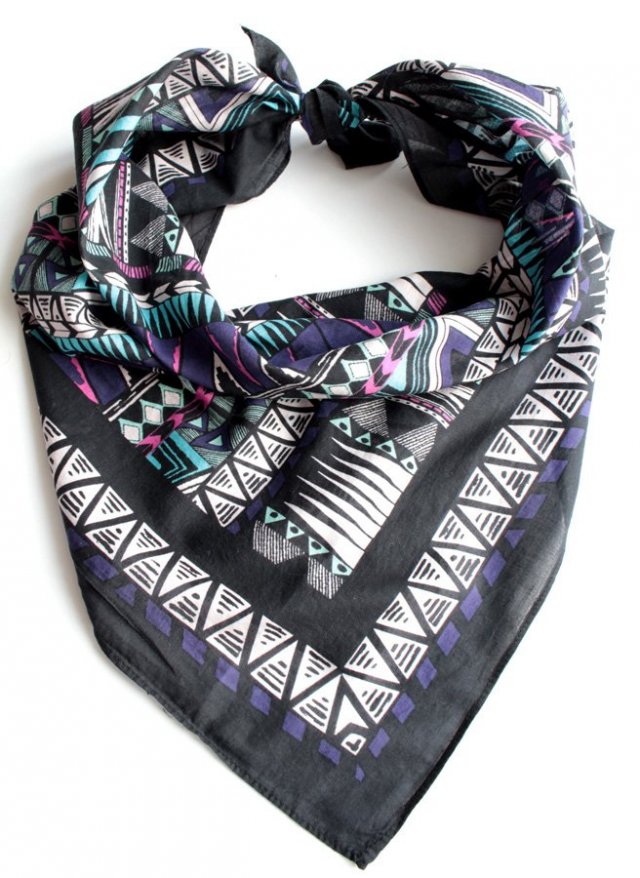 aztek CHUSTA BANDANA OPASKA NA GŁOWĘ