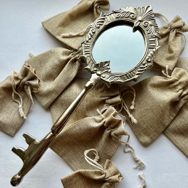 Antique Style Hand Mirror Key- 35cm. ❤ Niespotykane w kluczowej odsłonie ❤