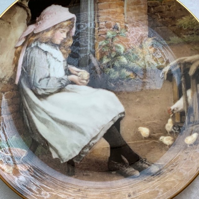 ❤ Victorian Artists, Charles Edward Wilson ❤ Malarski - WEDGWOOD - Limitowana edycja - Yesterdays Child, The New Brood