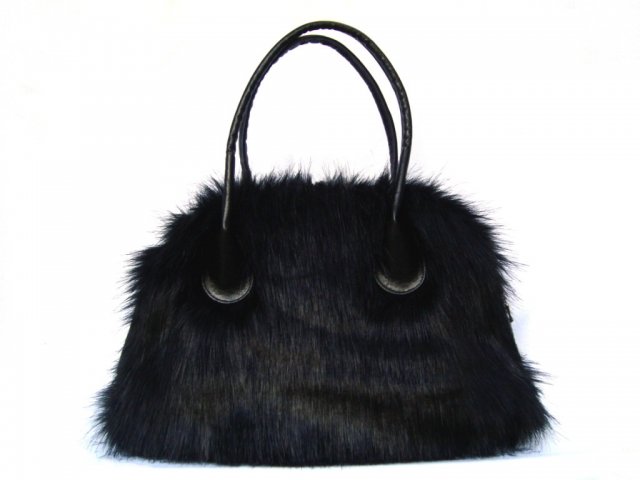 TORBA futrzana BLACK FOX