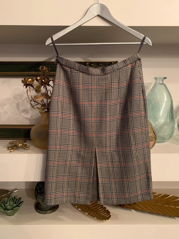 Klasyczna vintage spódnica w kratę