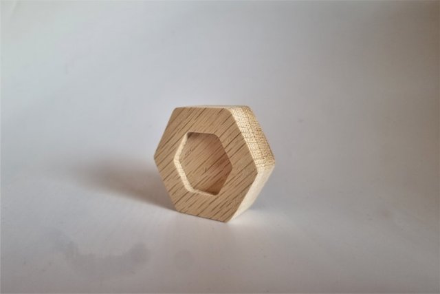 Gałki do mebli z drewna, drewniane śrubki, wzór 6