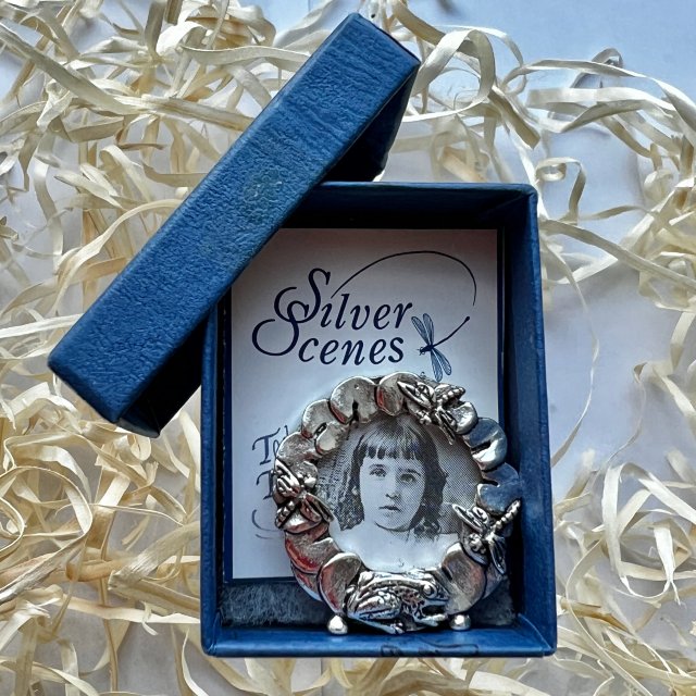 Vintage Silver Scenes - Ramka ❀ڿڰۣ❀ Świat w miniaturze
