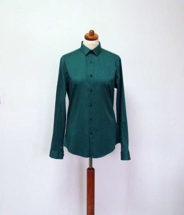 TOPMAN* butelkowa zieleń bluzka M
