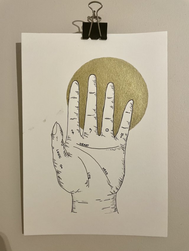 "palm reading"