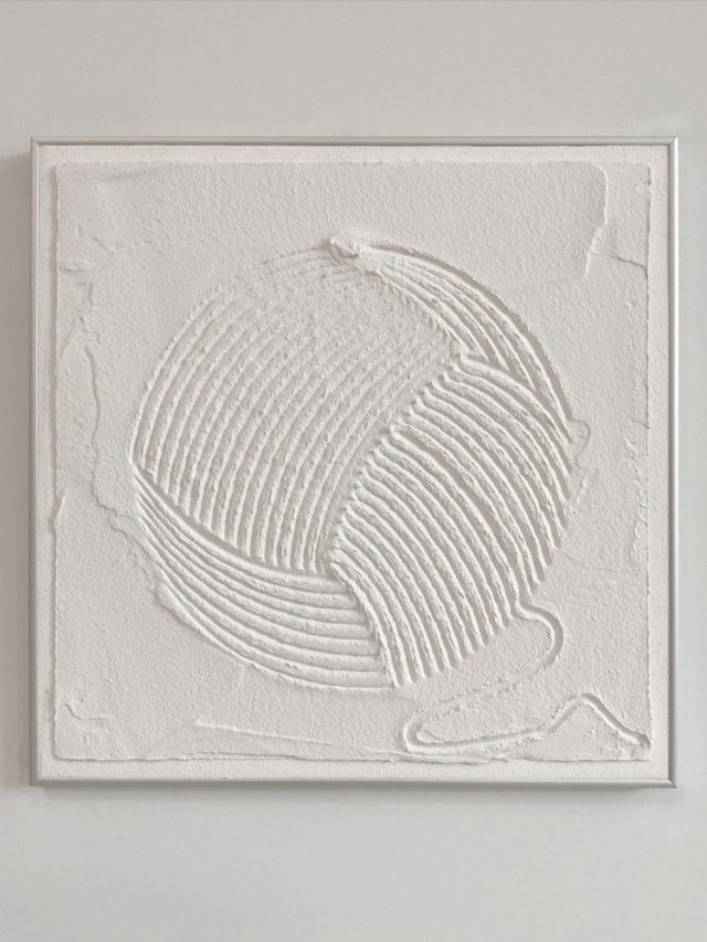 KŁĘBEK WEŁNY - panel przestrzenny