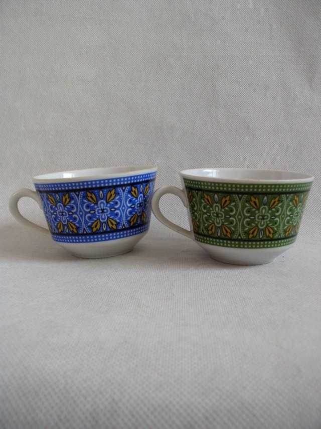 2 filiżanki Seltmann porcelana vintage niemiecka