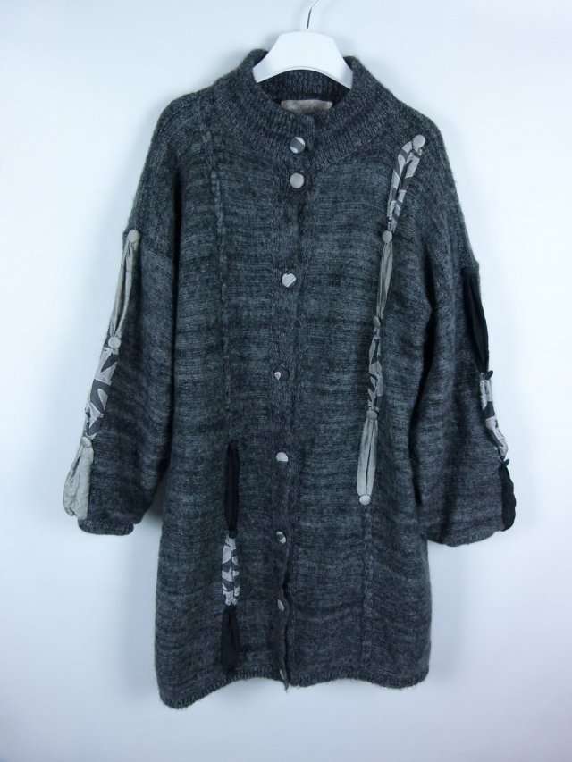 Tania Scott Mabon sweter wool vintage / 3XL