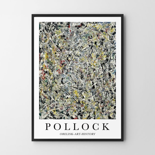 Plakat Pollock Obelisk - Art - History - format 30x40 cm