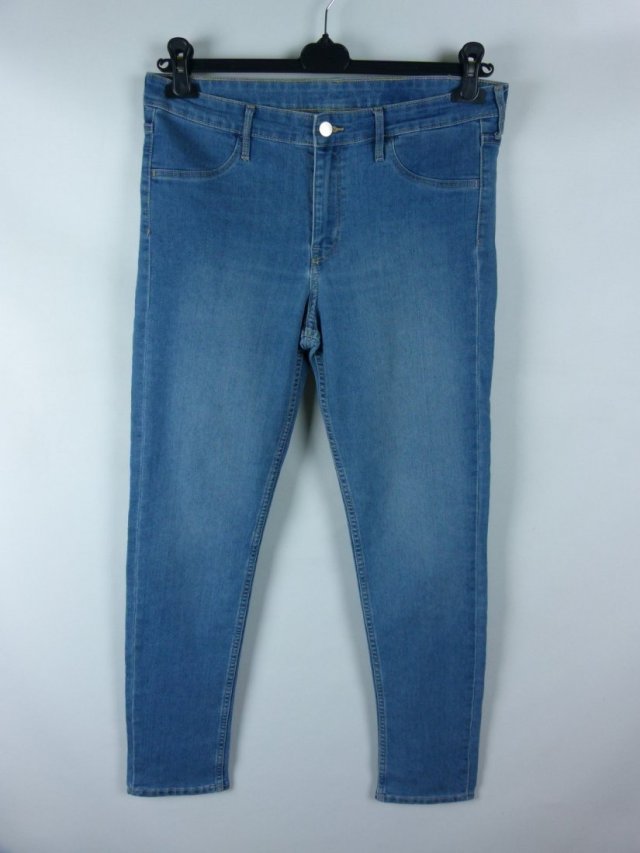 H&M & Denim skinny spodnie jeans / 32