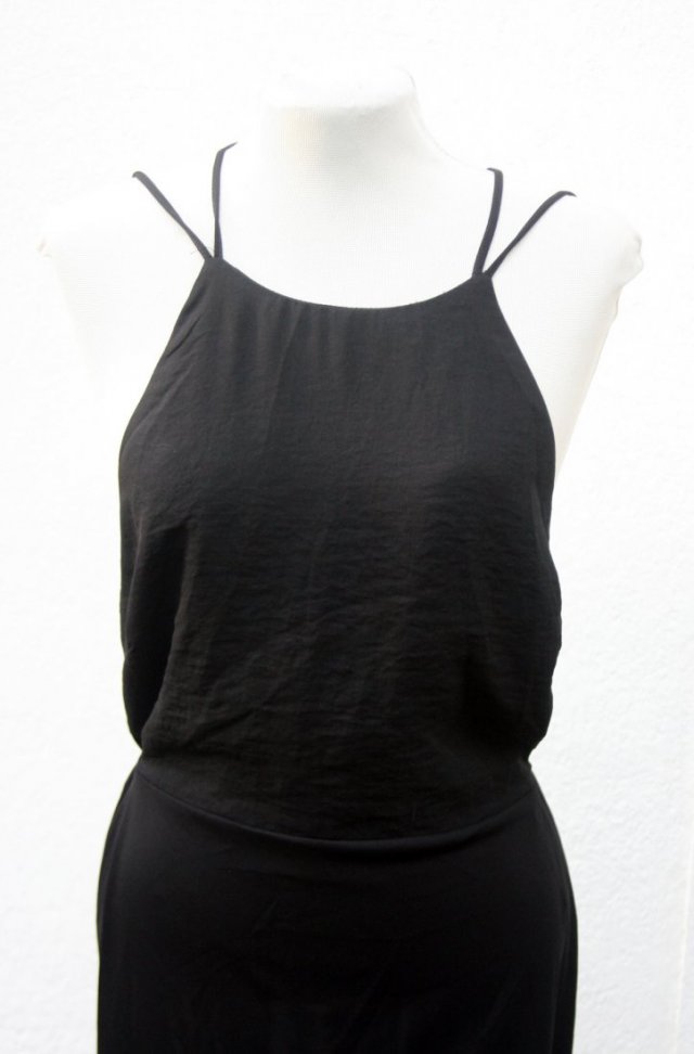 CZARNA SUKIENKA ZARA MAXI