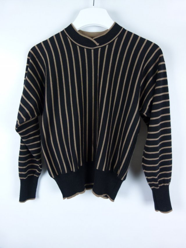 Bleyle sweterkowa bluzka wool akryl vintage / S