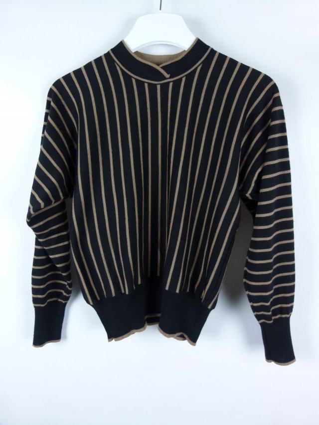 Bleyle sweterek sweterkowa bluzka wool akryl vintage / S