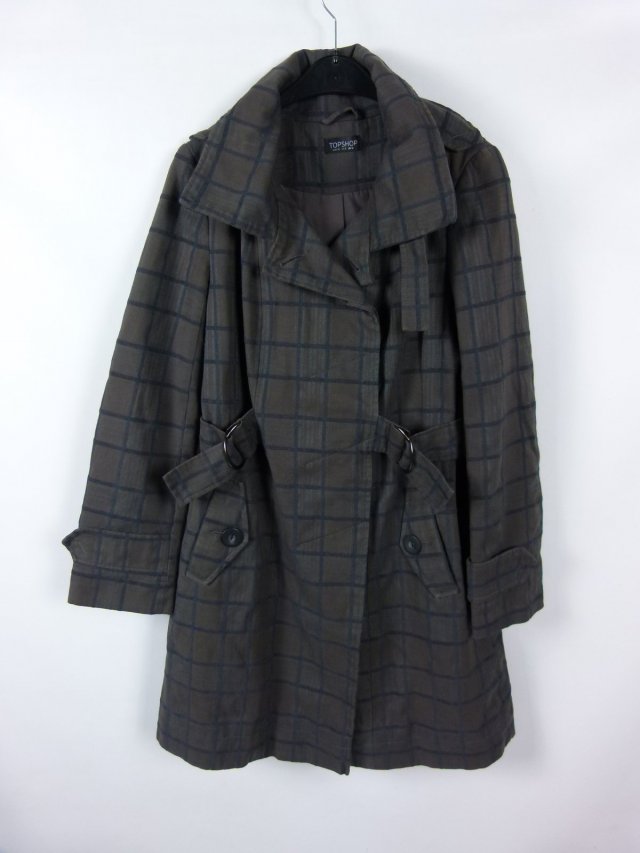 TOPSHOP płaszcz w kratkę wiosna jesień 12 / 40
