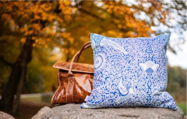 Poszewka na poduszke, Batik z Bali, 100% bawełna
