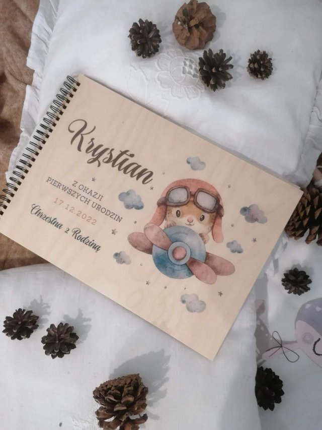 Śliczny personalizowany album