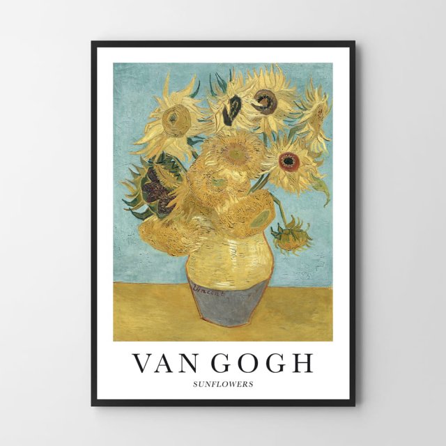 Plakat Van Gogh Sunflowers v2 - format 30x40 cm