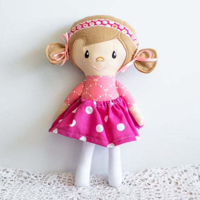 Lalka Pieguska - Uleczka- 40 cm