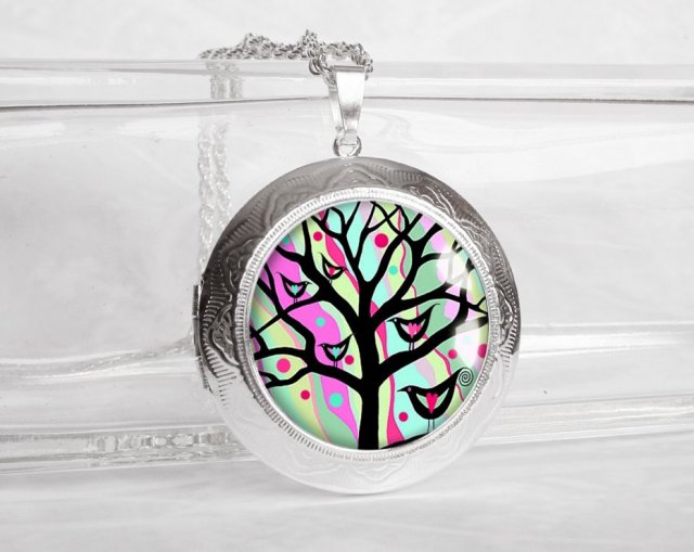 magic color tree :: piękny stylowy elegancki sekretnik otwierany