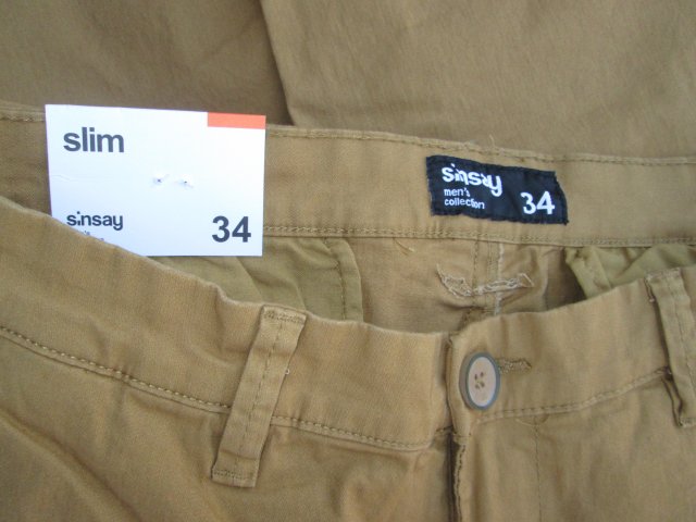 Spodnie męskie - Slim 34