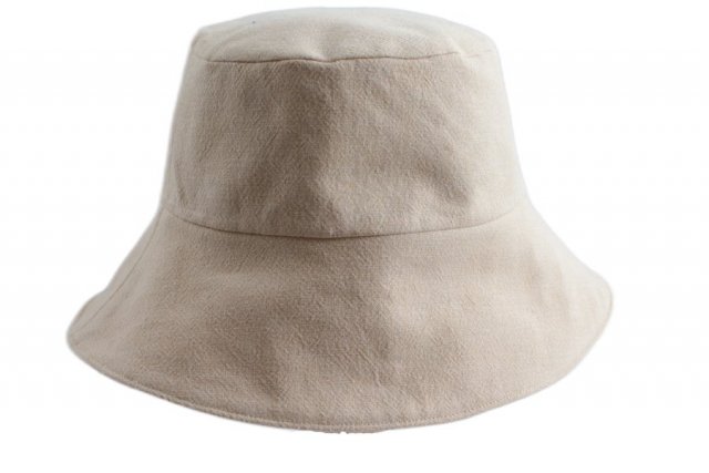 kapelusz kubełkowy czapka rybacka kapelusik beżowy bucket hat