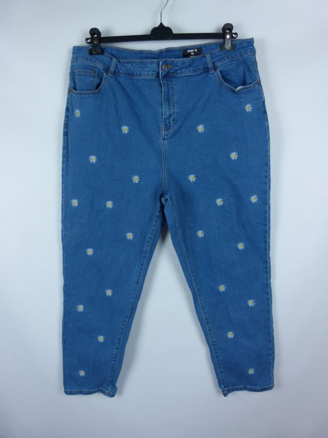 Denim by TU  spodnie jeans MOM- 22 / 50