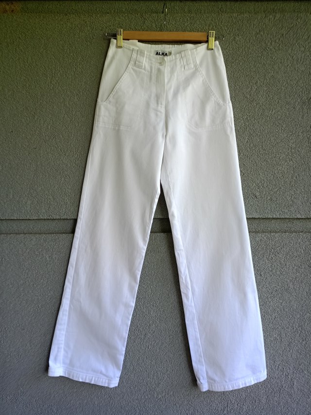 Białe spodnie XS