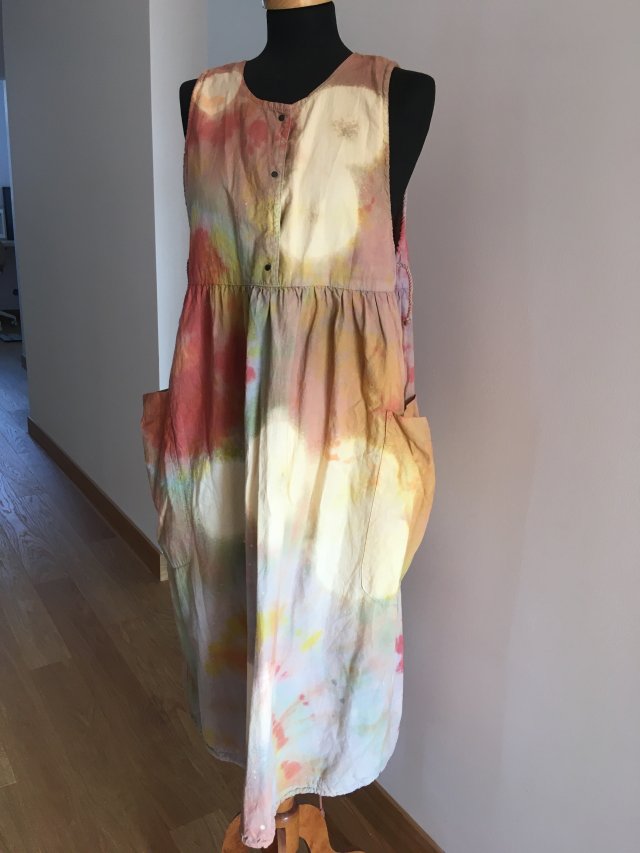 Sukienka tie- dye