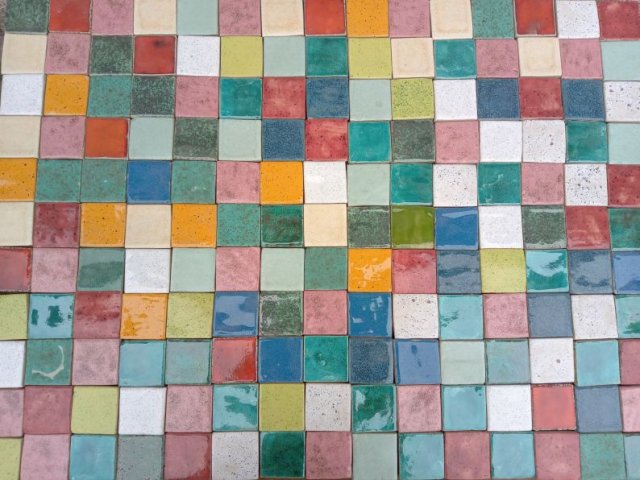 Mini kafelki patchwork