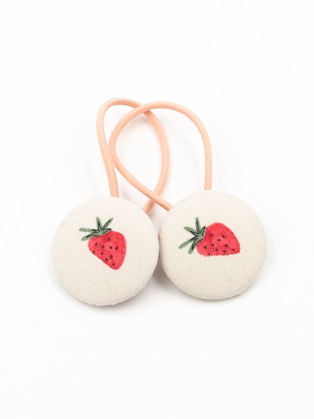 Gumki do włosów truskawki Strawberry