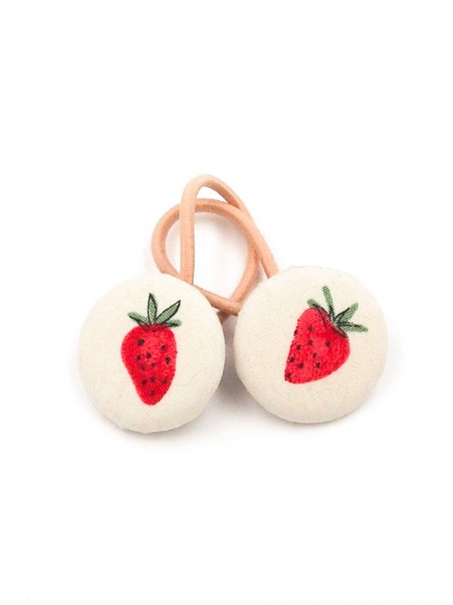 Gumeczki do włosów truskawki Strawberry