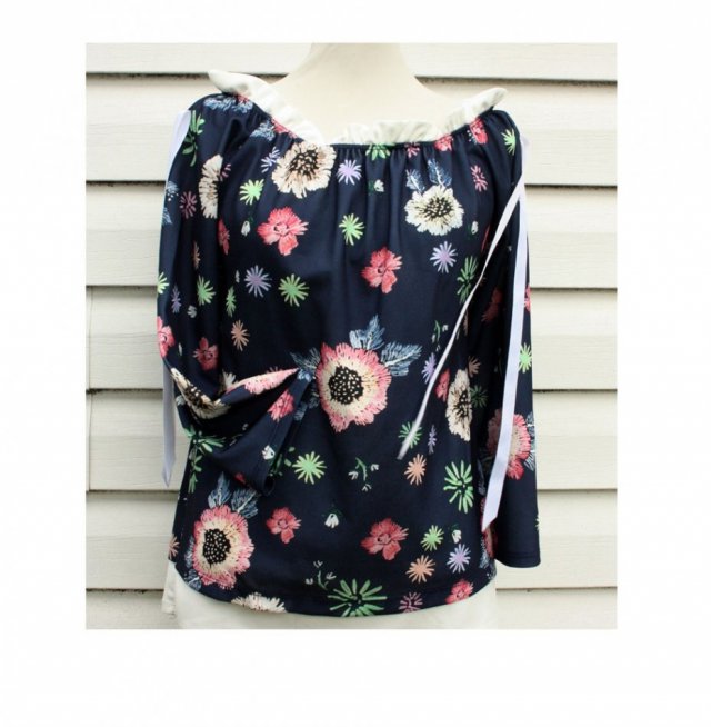 WŁOSKA BLUZKA FLORAL