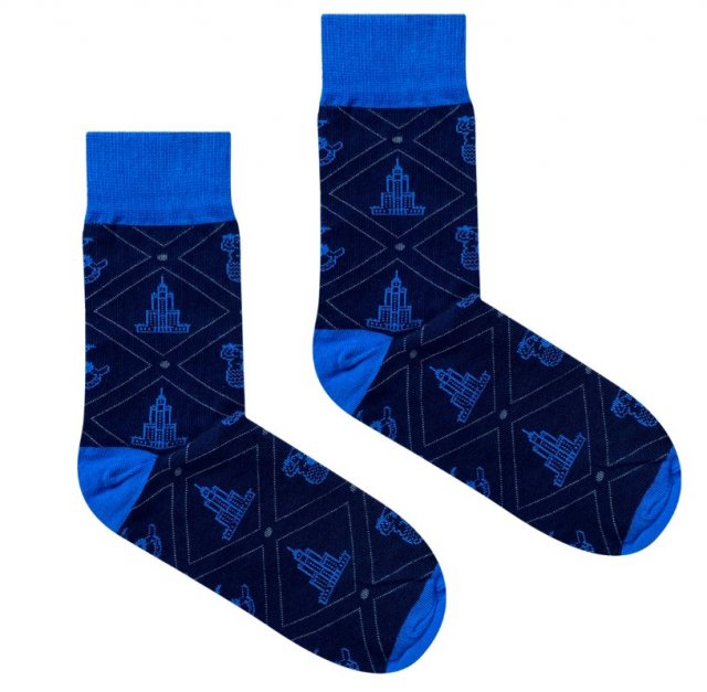 Skarpetki Warszawski Pattern (ROZMIAR 37-41 LUB 42-46)