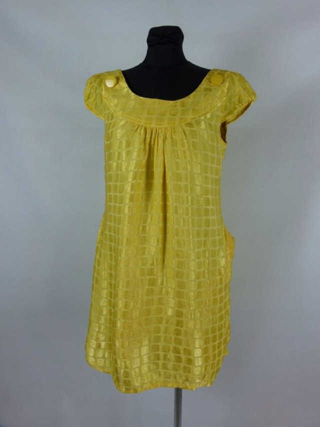 Oasis żółta sukienka mini yellow - 14 / 40