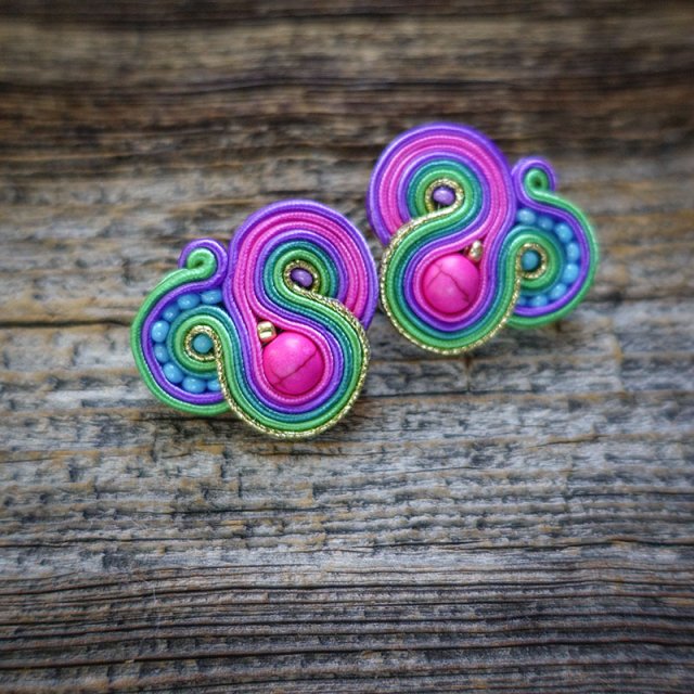 Oriana - kolczyki soutache