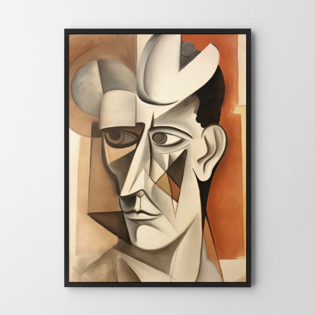 Plakat Człowiek z blizną Scarface - format 30x40 cm