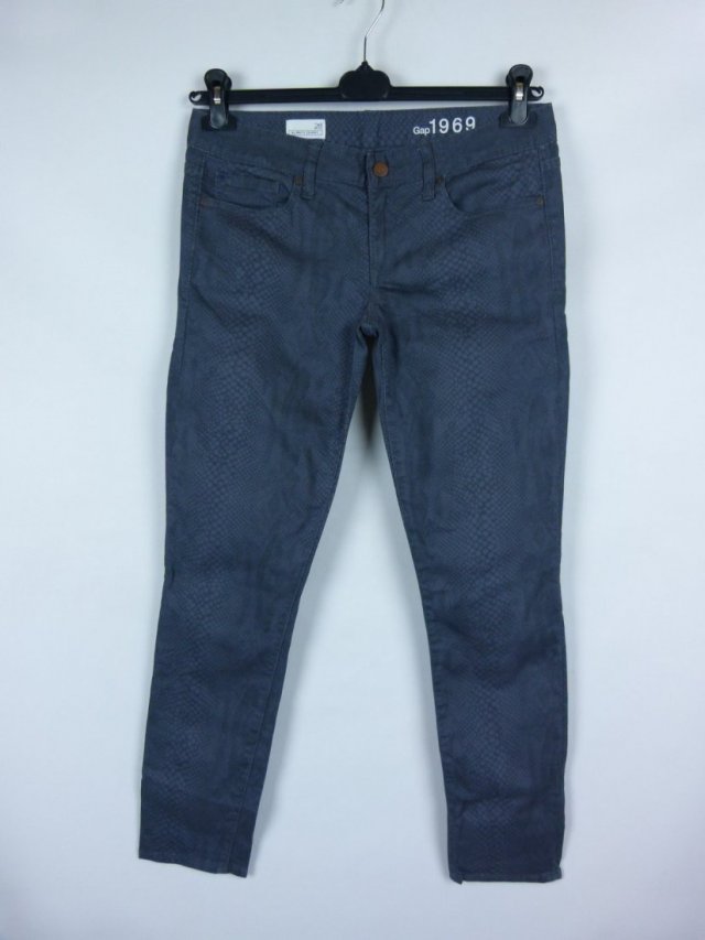 GAP skinny spodnie bawełna / 28 - M