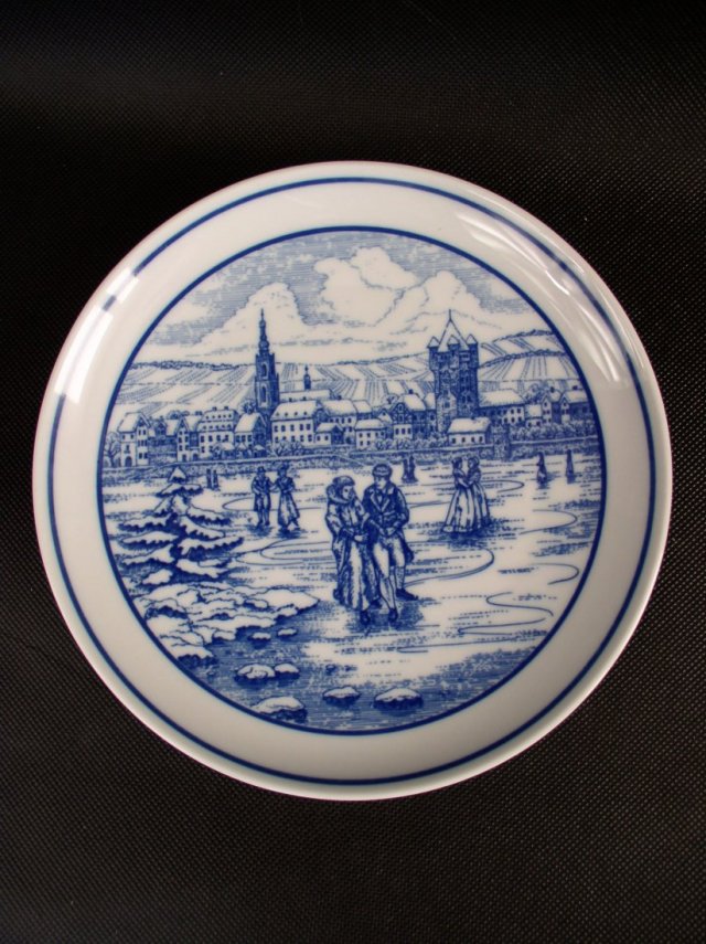 2-Hutschenreuther-talerz dekoracyjny