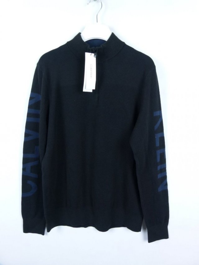 Calvin Klein bluza dzianina bawełna / L z metką