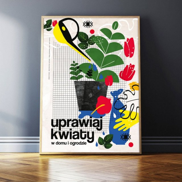 Uprawiaj kwiaty w domu i ogrodzie (50x70)