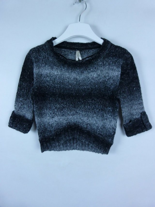 Atmosphere krótki sweter vintage melanż 8 / 34
