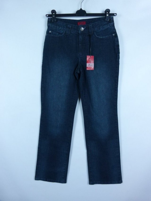 Vivien Caron proste spodnie jeans - 12S / 38 z metką