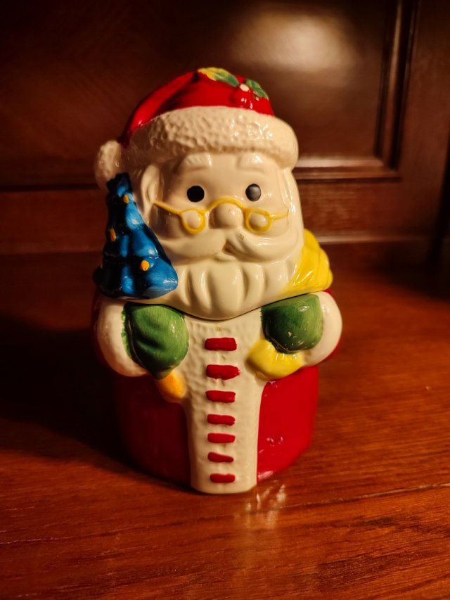 Mikołaj na słodycze-pojemnik