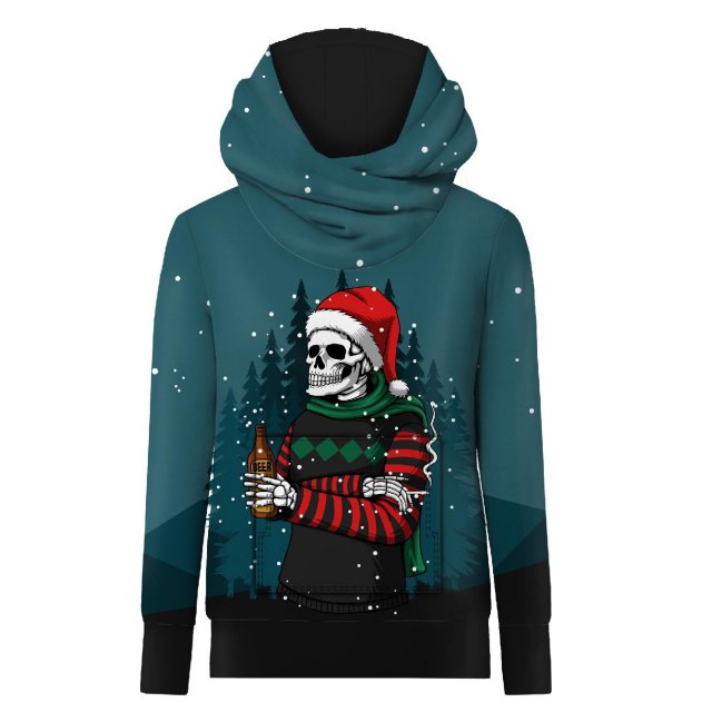 Bluza hydrofobowa UNISEX - JOLLY SKELETON